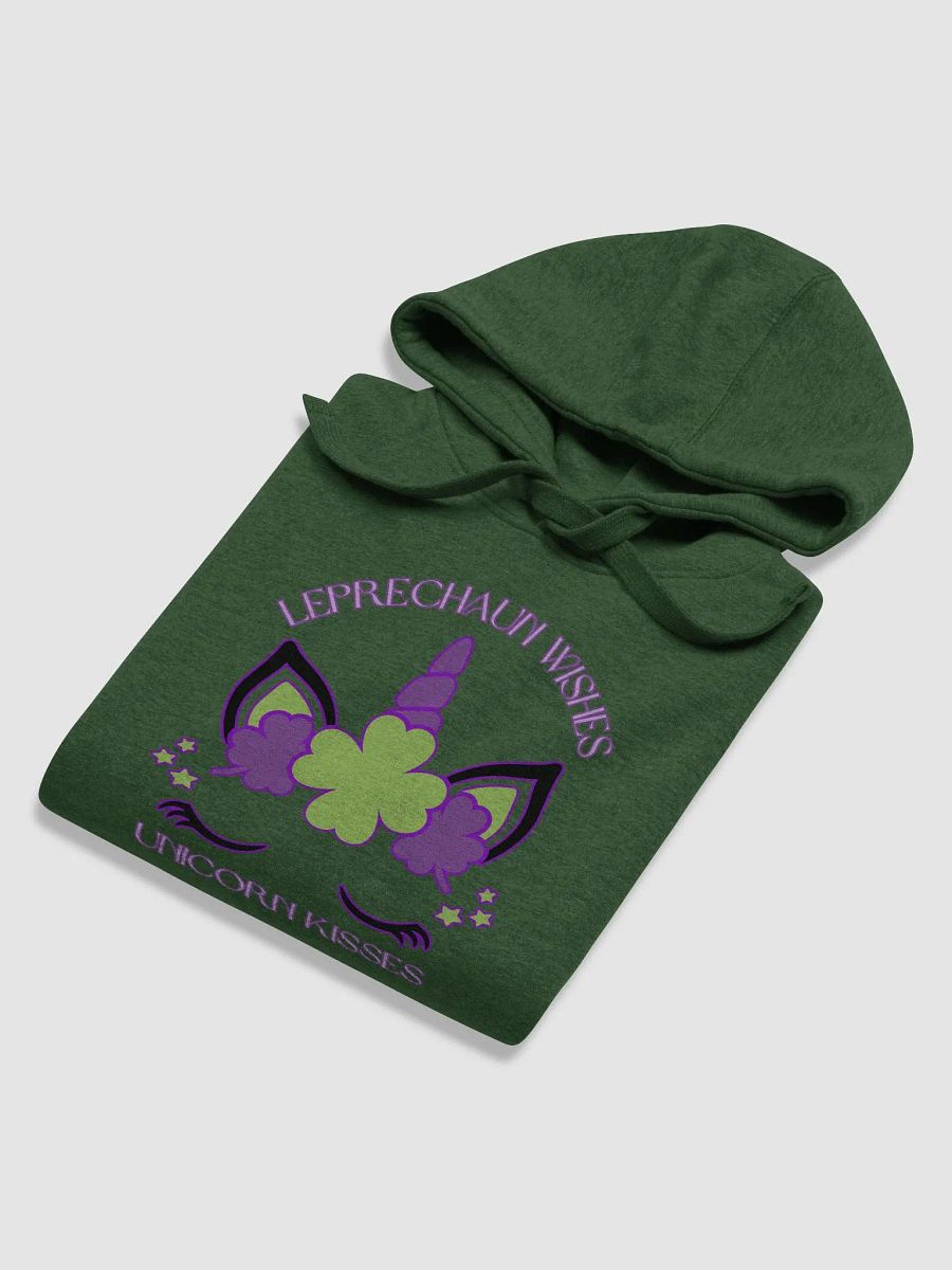 Leprechaun Wishes & Unicorn Kisses Hoodie product image (28)