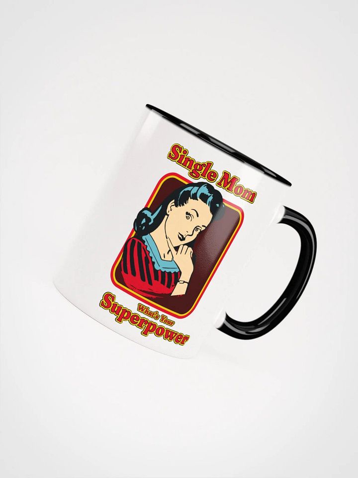Single Mom Superpower mug, 11 oz. product image (2)