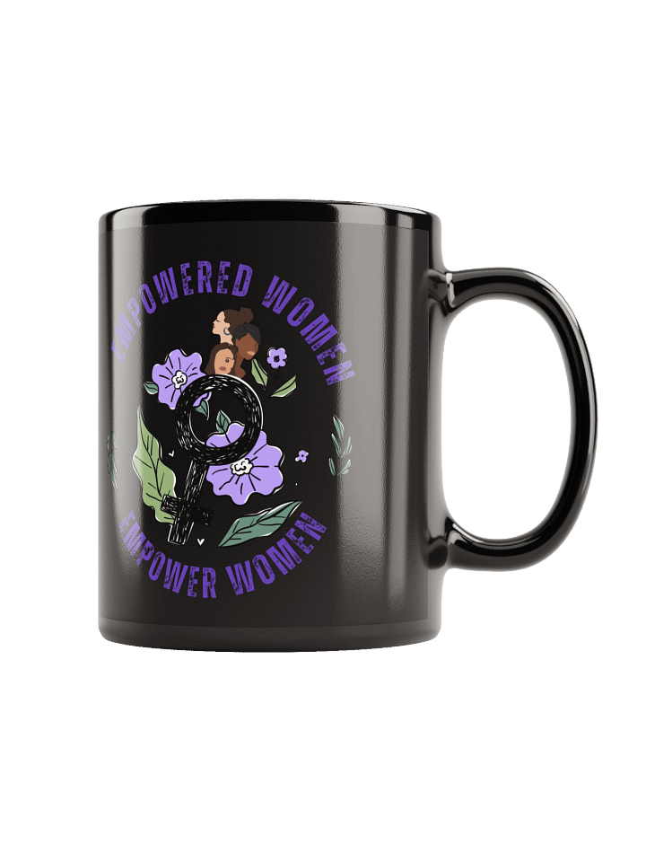 Empowered Women Black Mug product image (1)