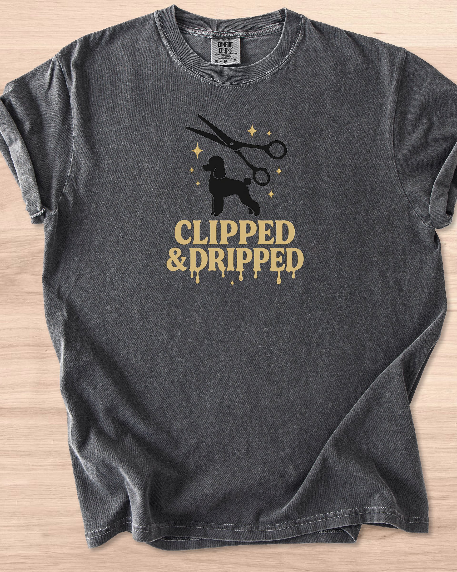 Clipped & Dripped (Poodle) Tee product image (53)