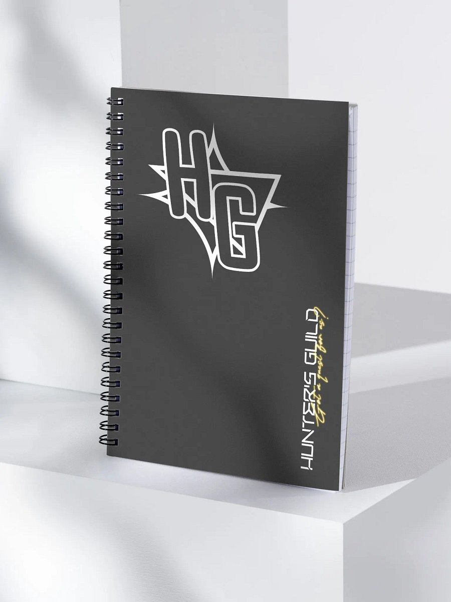 Hunter's Guild Emblem Spiral Notebook product image (3)