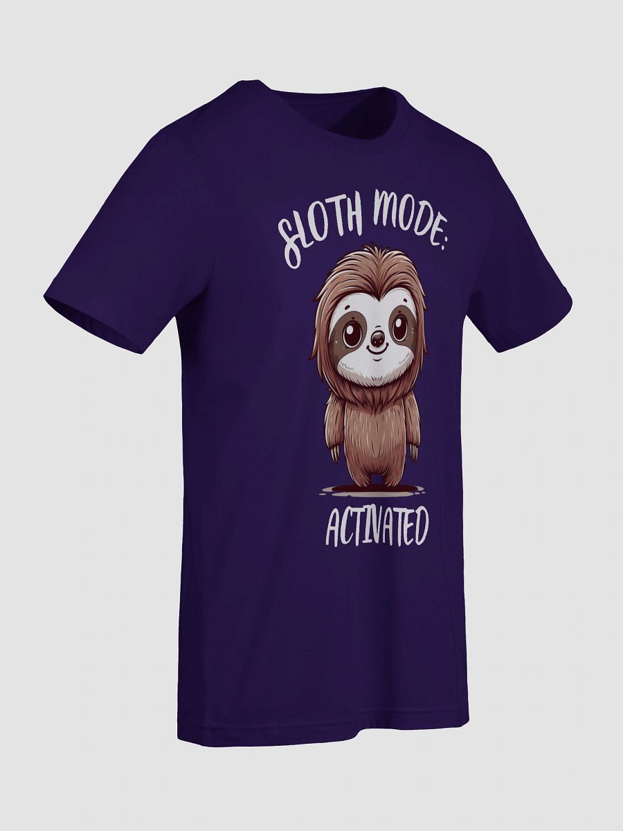 Cheerful Sloth Cartoon T-Shirt product image (89)