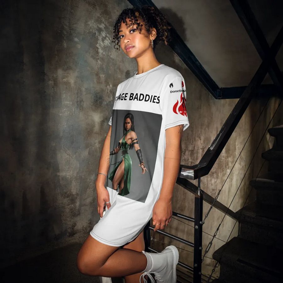 LET GET COOKIN SAVAGE BADDIE DT SHIRT DRESS product image (12)