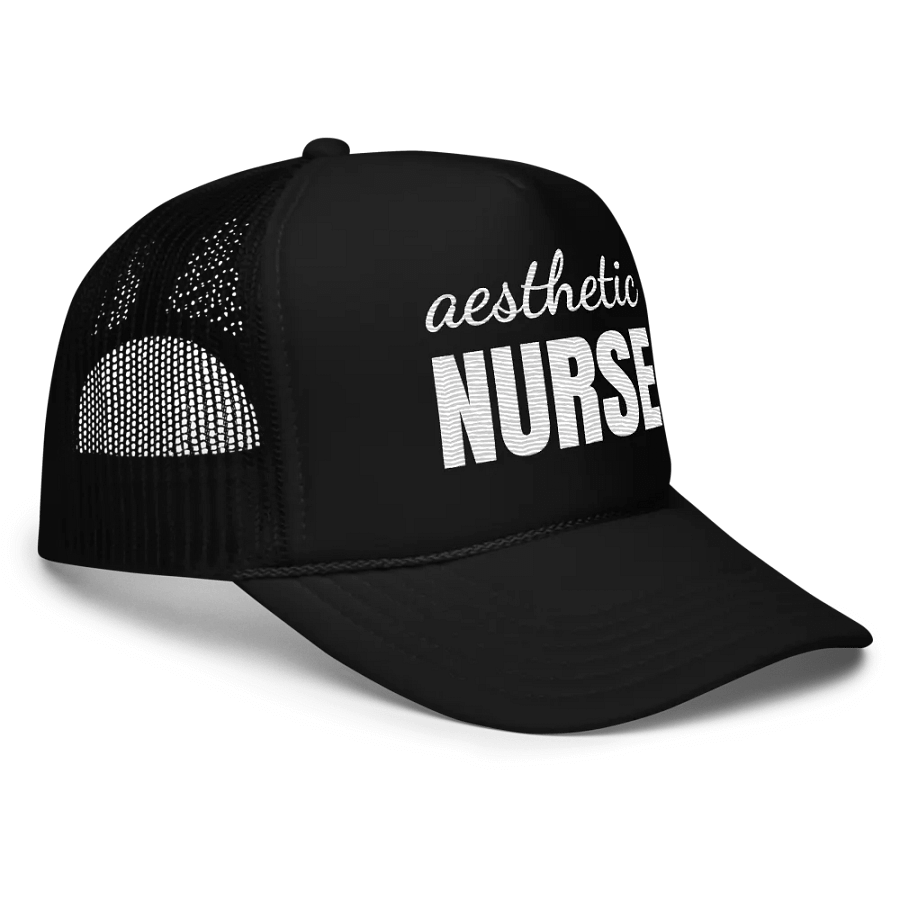 Aesthetic Nurse - Embroidered Trucker Cap Hat product image (3)