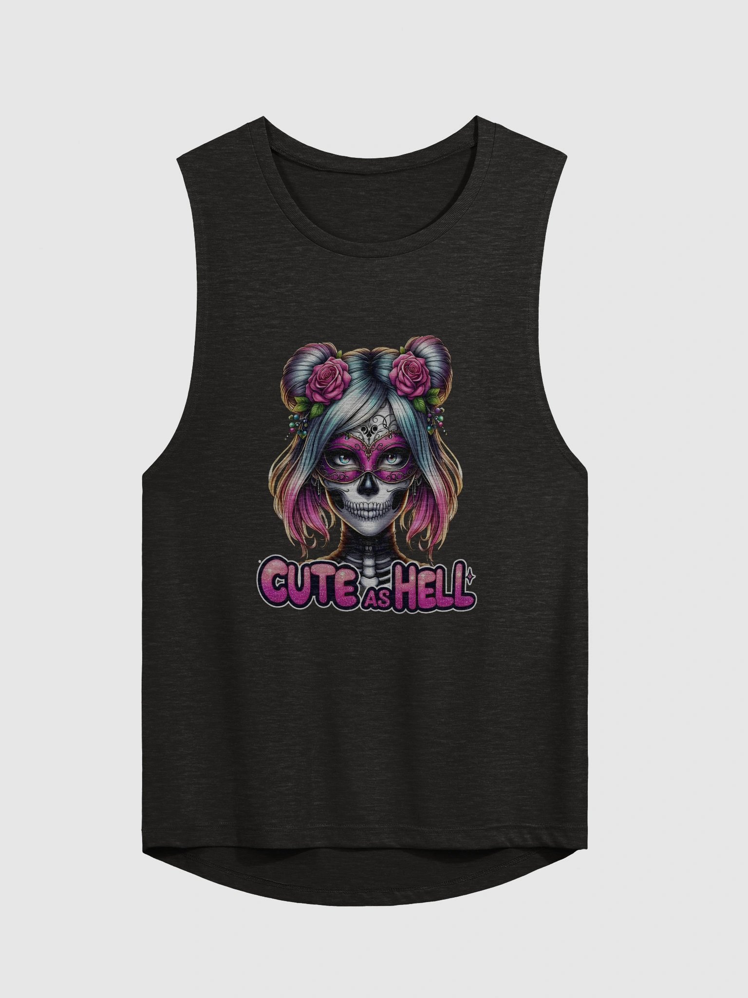 Sugar Skull Princess Flowy Tank product image (1)