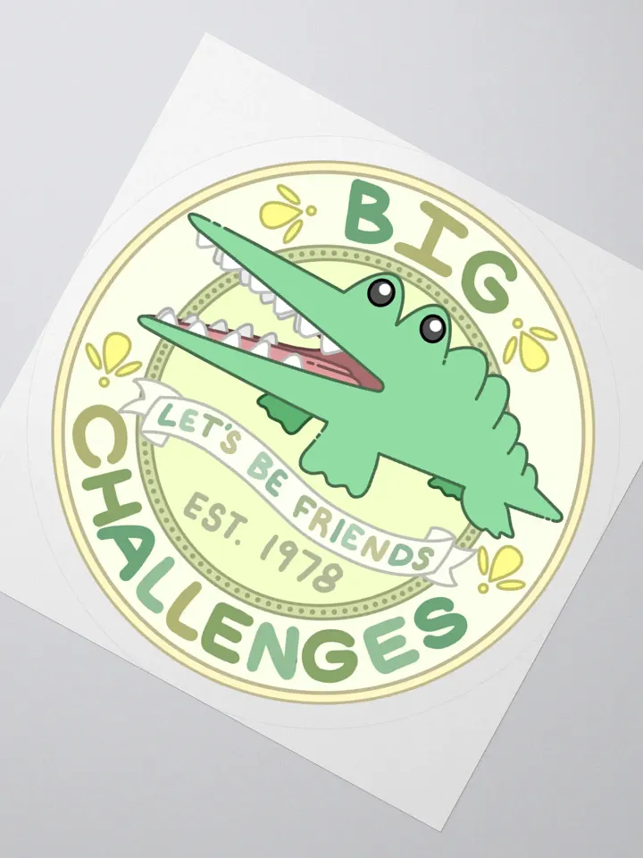 Lil Big Challenges Sticker product image (2)