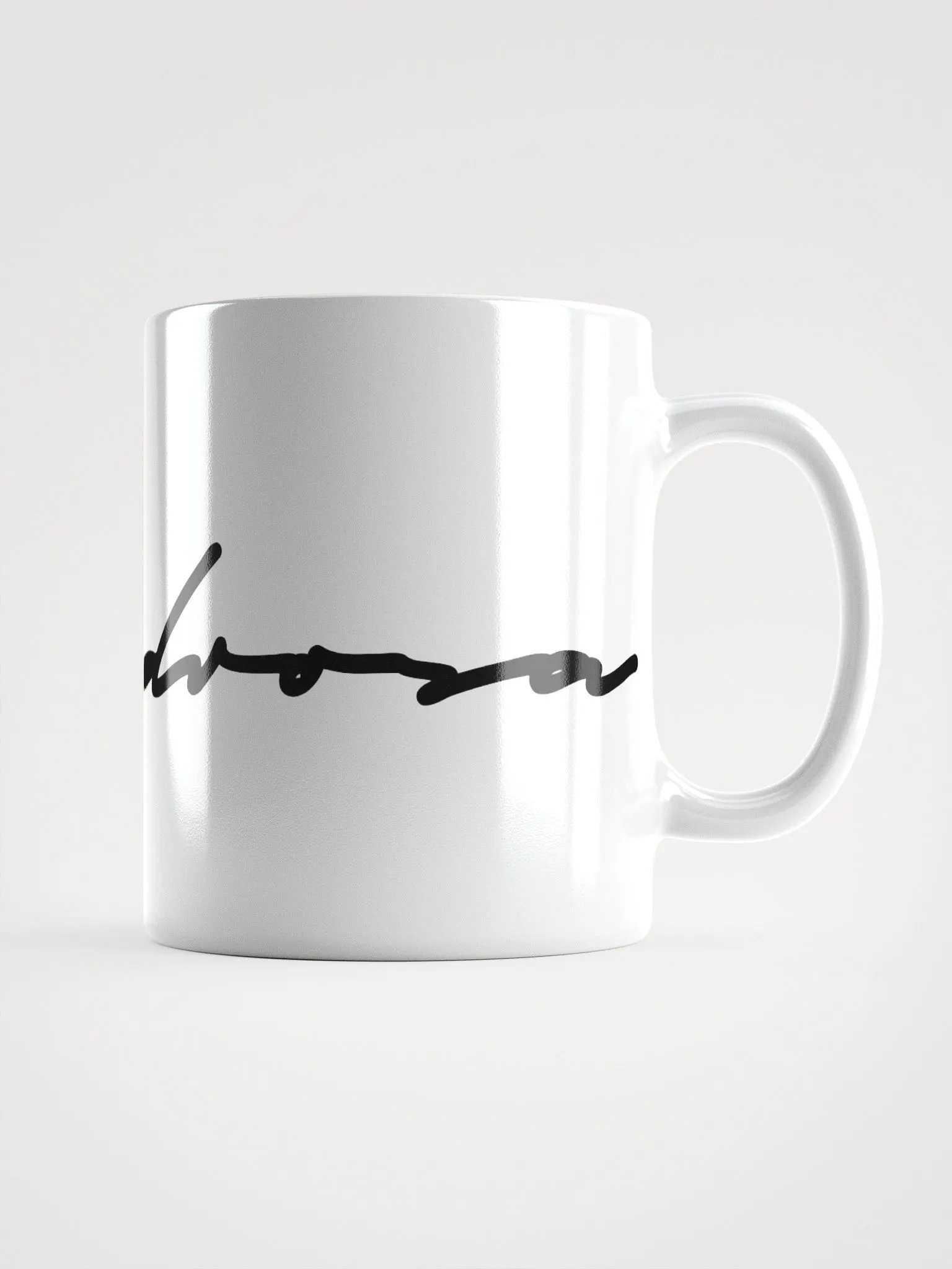 Signature Coffee Mug: Now includes actual people size! product image (2)