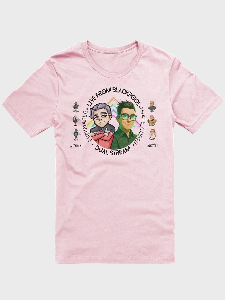 “Live in Blackpool” Duo Stream Tee Light — Minimable x That’s_CDB2U Edition product image (5)