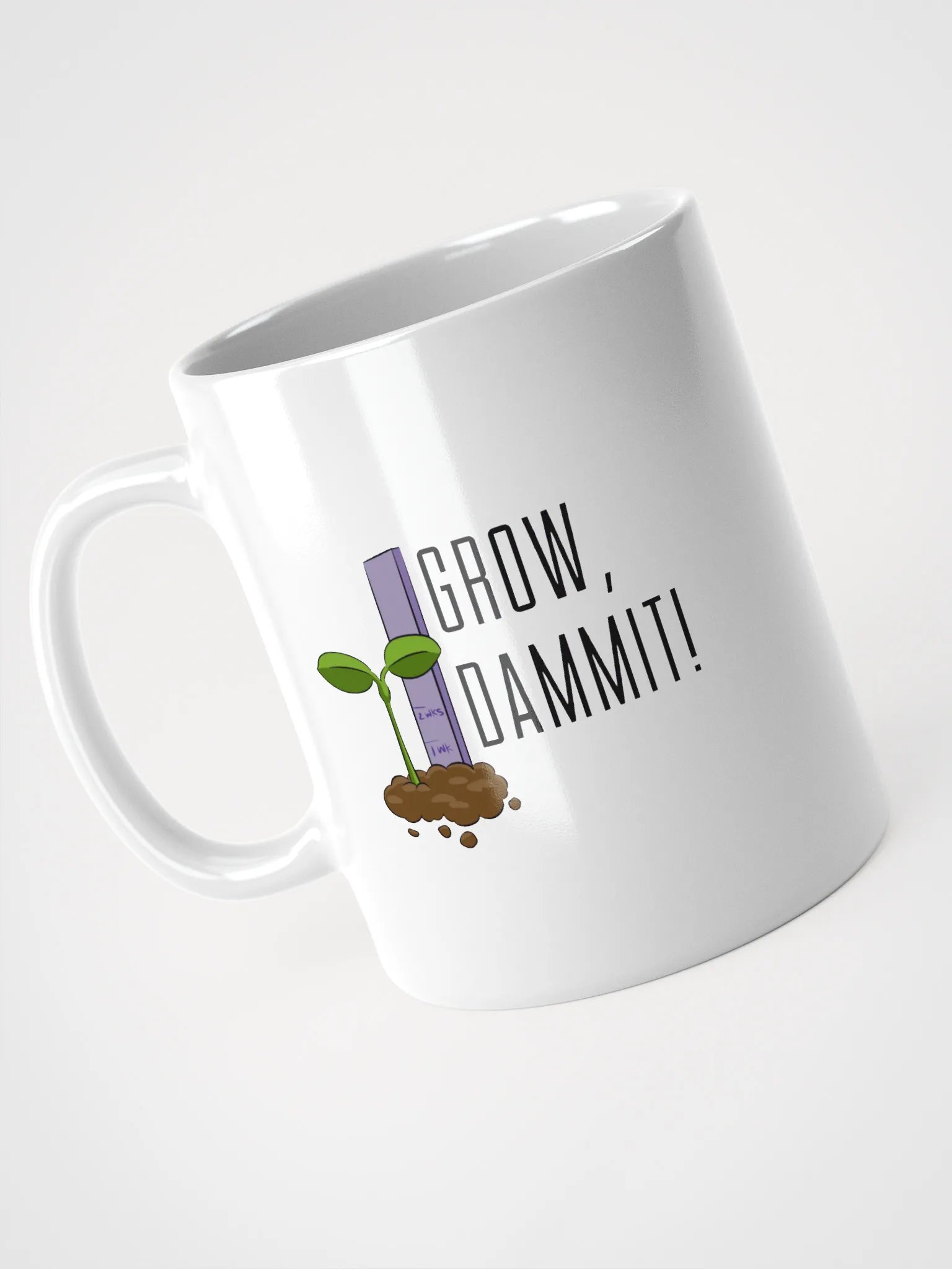 Grow D@mmit! Mug product image (3)
