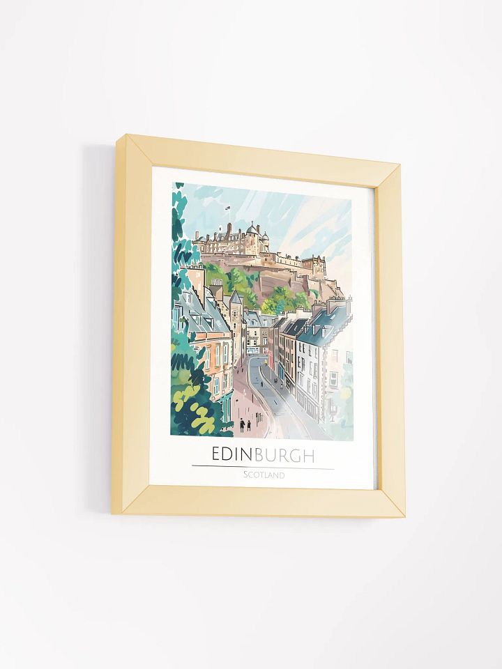 Edinburgh Scotland Framed Travel Poster product image (2)
