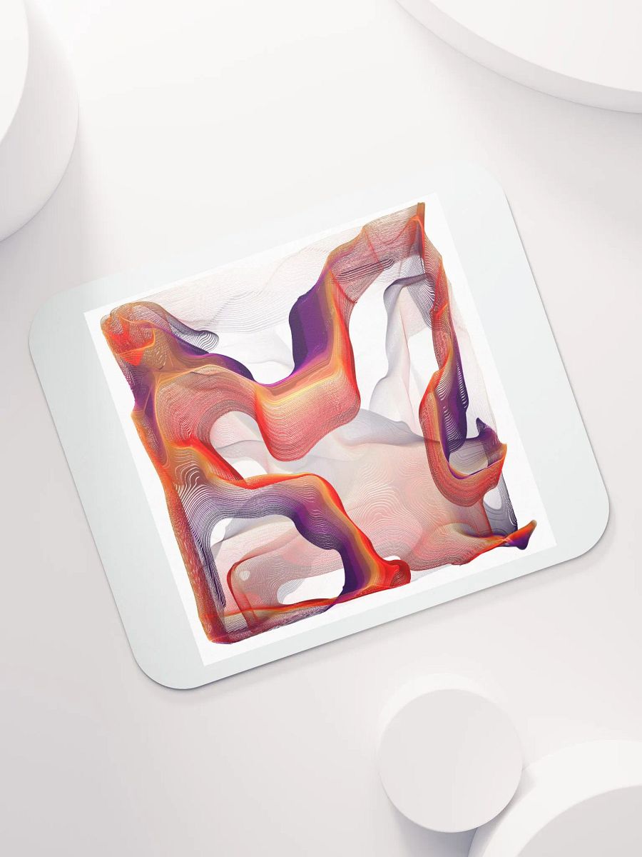 The Path Of The Warrior Algorithmic Art mouse pad product image (3)