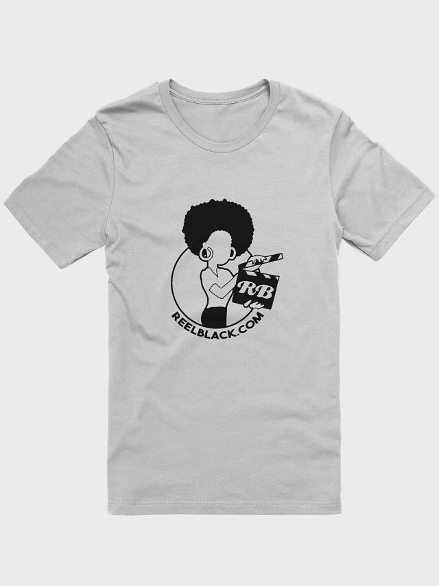 Reelblack Silhouette Logo Tee (Gray) product image (1)