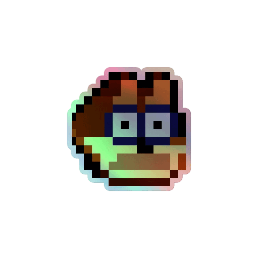 Omegabubs Holo Sticker product image (1)