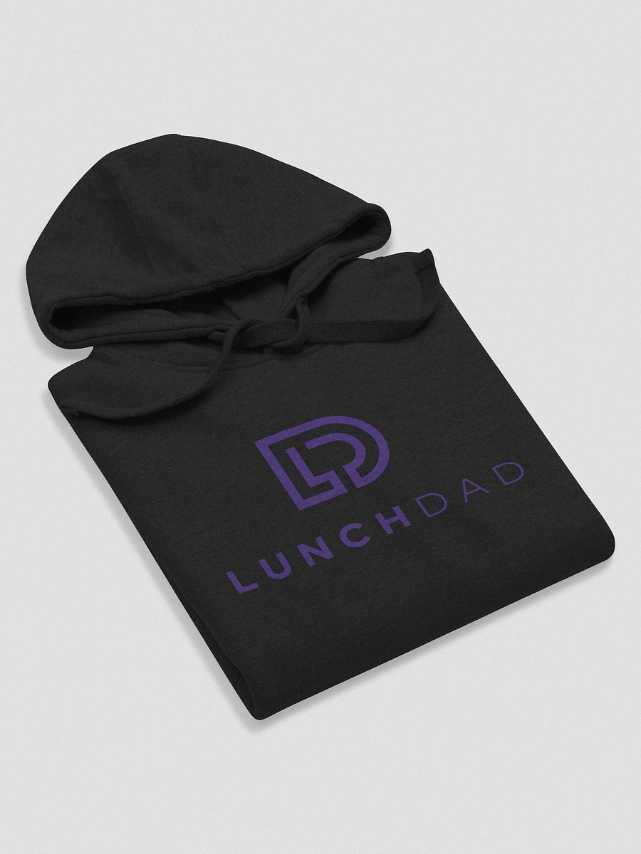 LunchDad Original Hoodie (Purple Logo) product image (26)
