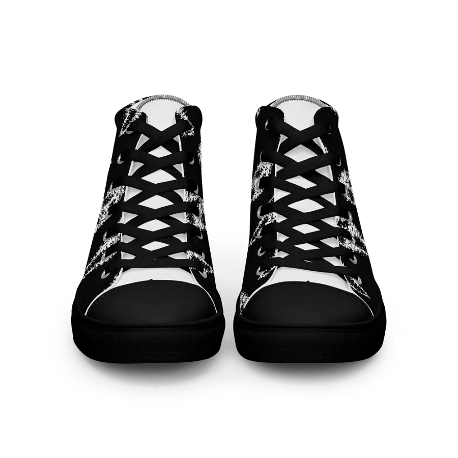 Ghost Face High Top Canvas Shoes product image (8)
