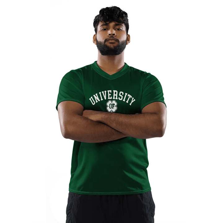 University of Shenanigans ☘️ 100% Recycled Unisex Sports Jersey ♻️ product image (2)
