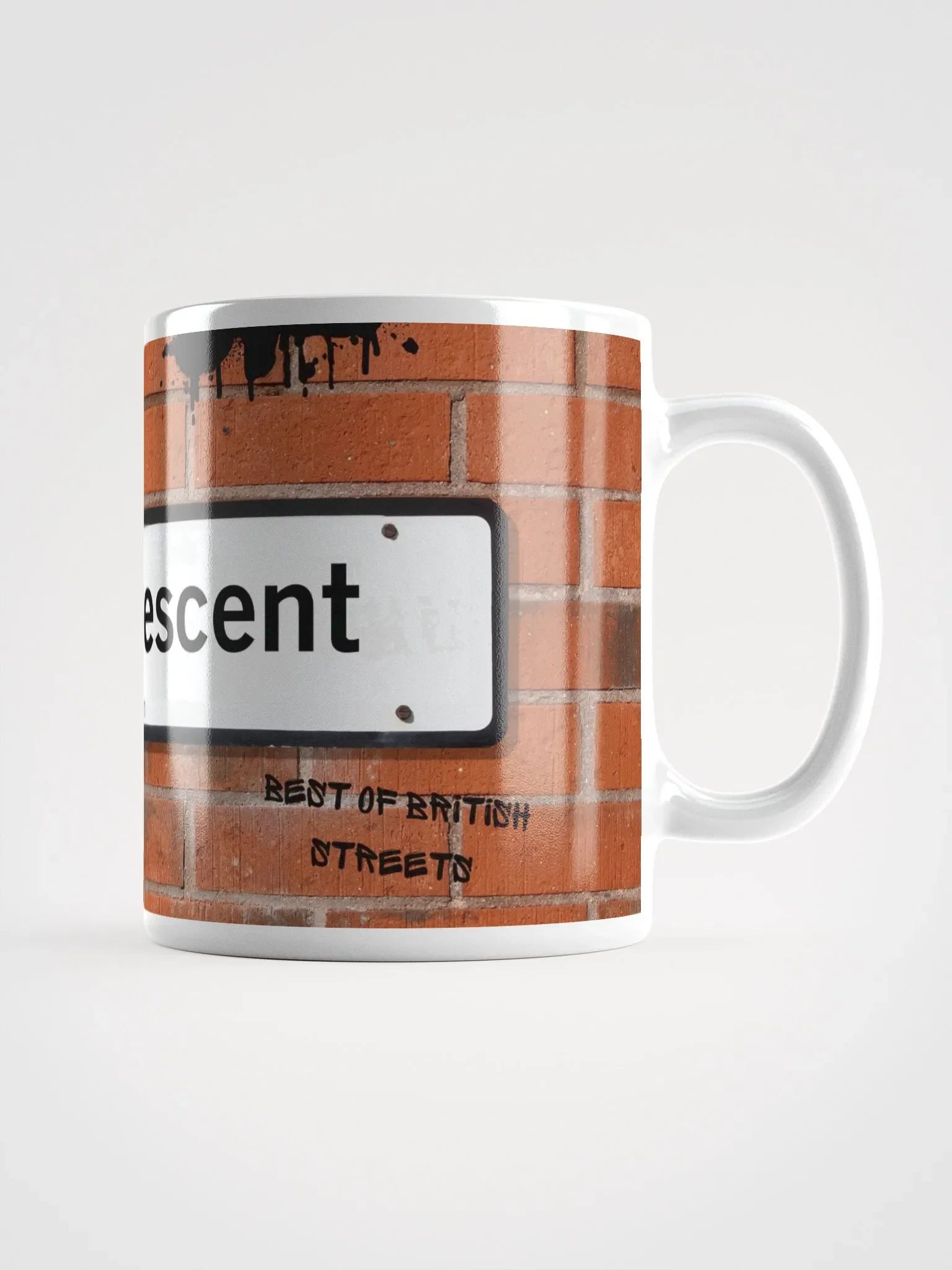 Crotch Cresent Headington Mug - Rude British Street Names product image (3)