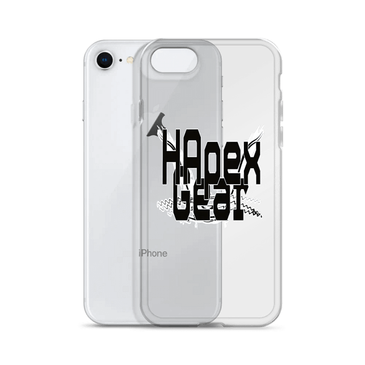 Black HApex Gear Black Logo - Clear - Case for iPhone® product image (2)