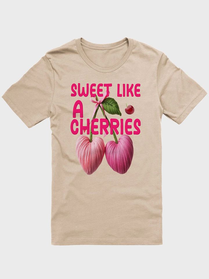 Sweet Like a Cherries T-Shirt – Cute & Playful Fruit-Inspired Tee for Women product image (2)