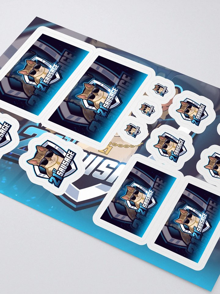 21st Sausage Sticker Sheet product image (1)