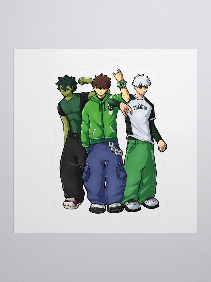 TEAM GREEN STICKER product image (2)