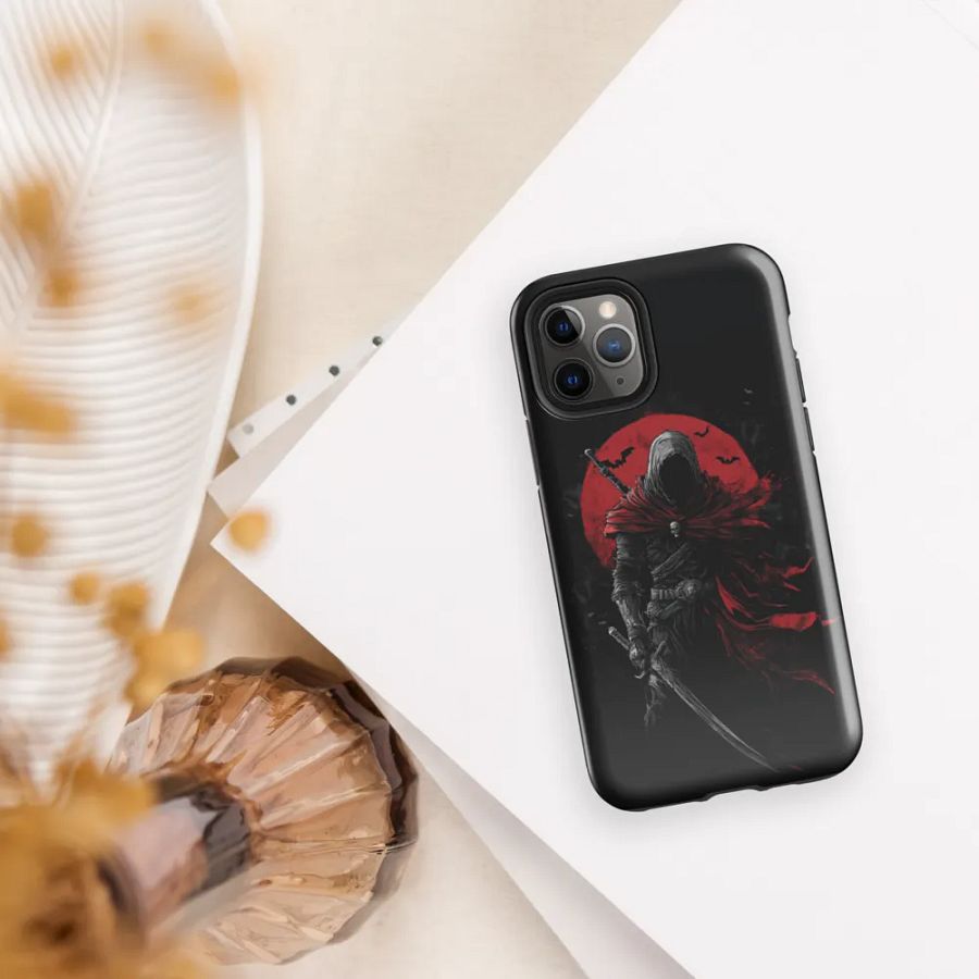 Red Moon Reaper iPhone Tough Case product image (56)