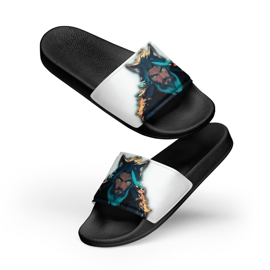 Warrior Wolf Women's Slides product image (10)