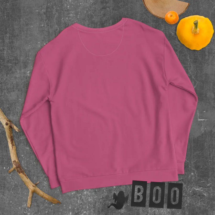 Plain Muted Blush Pink True Summer Unisex Recycled Polyester Heavyweight Premium Sweatshirt by Treasure Pie product image (11)