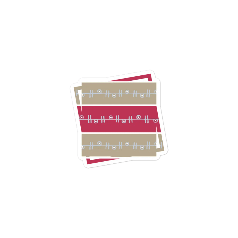 Decorative Magenta Stripe Pattern 2 product image (2)
