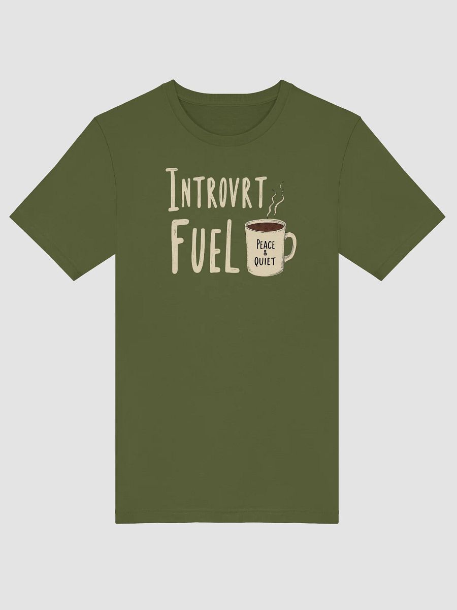 Introvert Fuel Coffee T-Shirt product image (5)