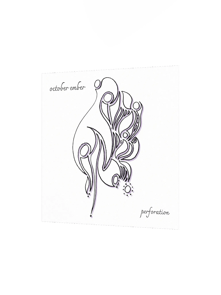 Album Cover Art Print OE's "Perforation" product image (2)