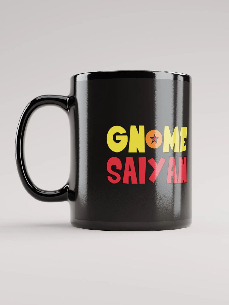Gnome Saiyan Black Mug product image (6)