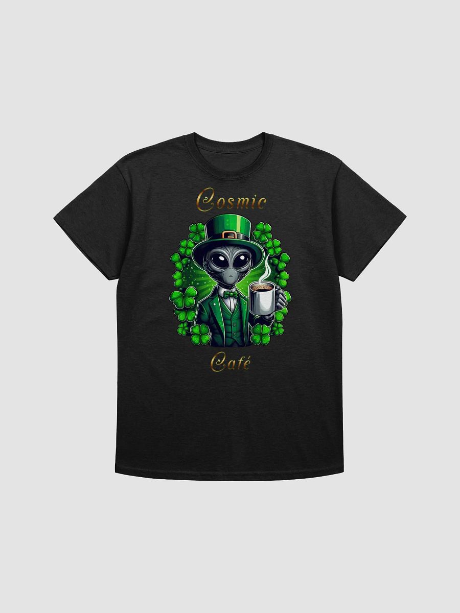 St-Patrick's Day cool Alien grey t-shirt product image (3)