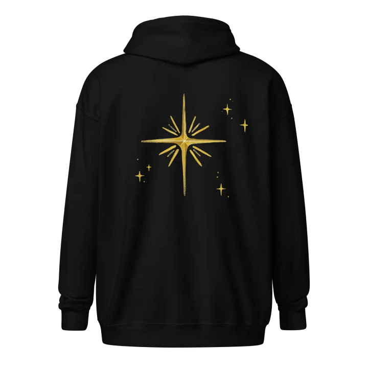 HOODIE ZIP imprimé "Believe in magic" product image (2)
