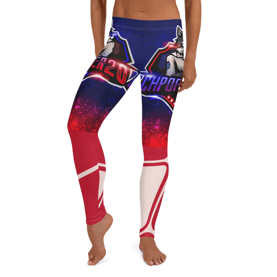 CHIPOFFICER20 Cosmic Wolf All-Over Leggings product image (9)