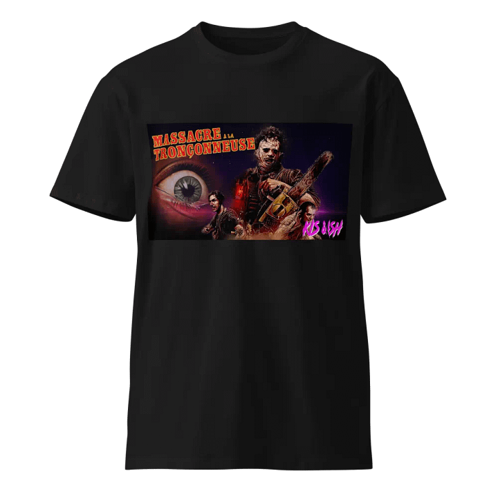 T-shirt Kis & Ash Massacre à la Tronconeuse product image (1)