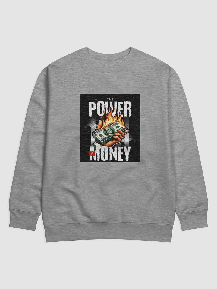 Flaming Wealth Power sweatshirt (the power of money) product image (1)