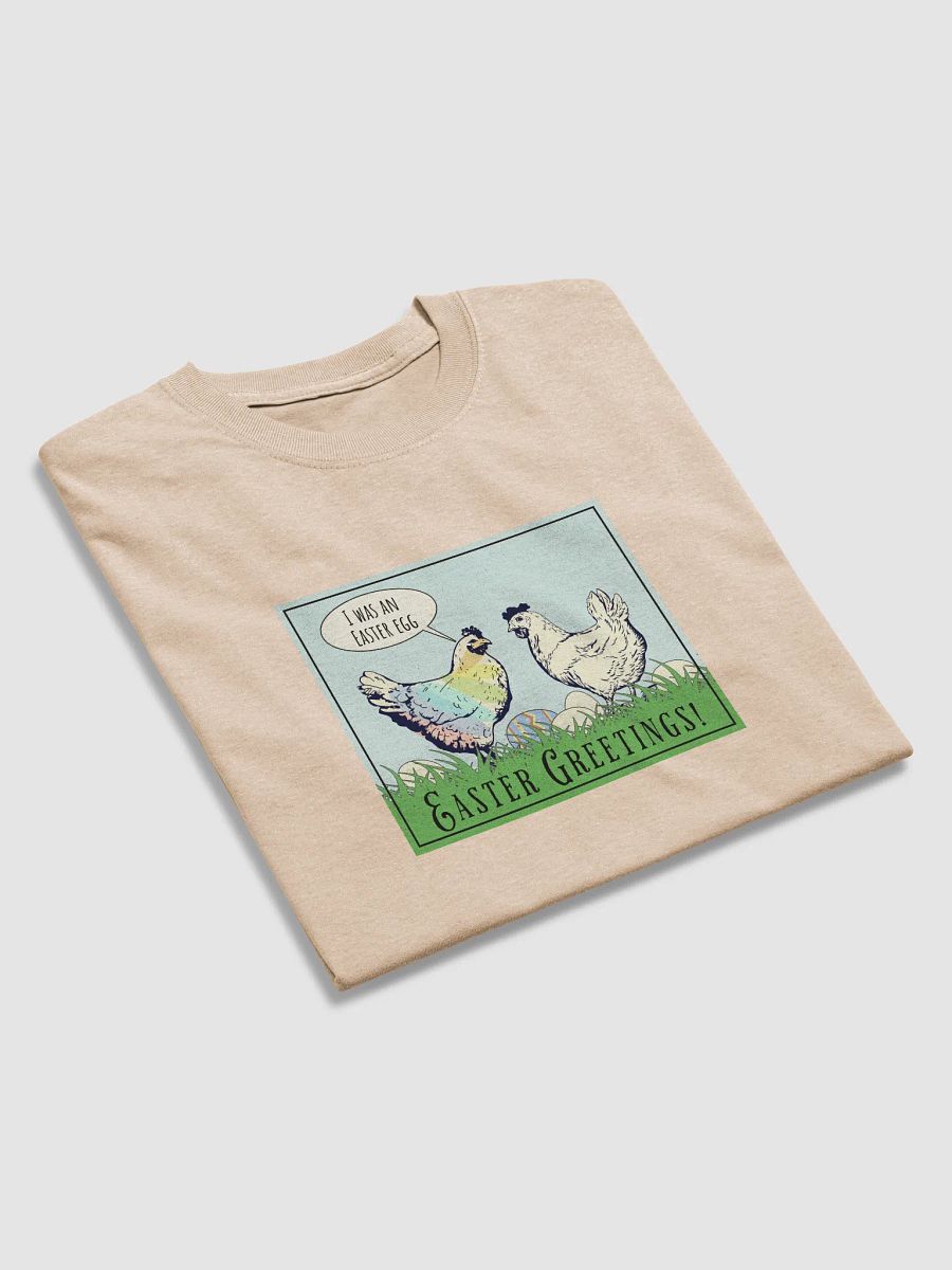 Funny Easter Shirt | Vintage Easter Egg Joke Tee | Quirky Spring Graphic T-Shirt product image (13)
