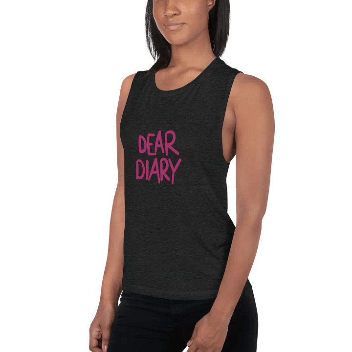Dear Diary Flowy Tank product image (2)