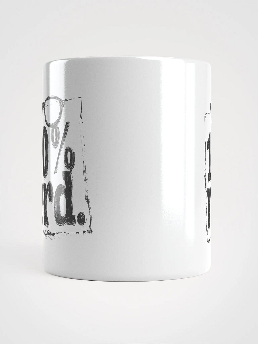"100% Nerd." With Border. Coffee Mug product image (5)