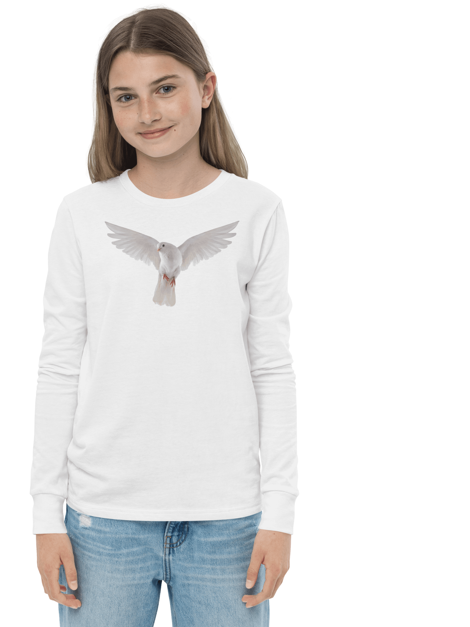 Dove Youth Long Sleeve T-Shirt product image (25)