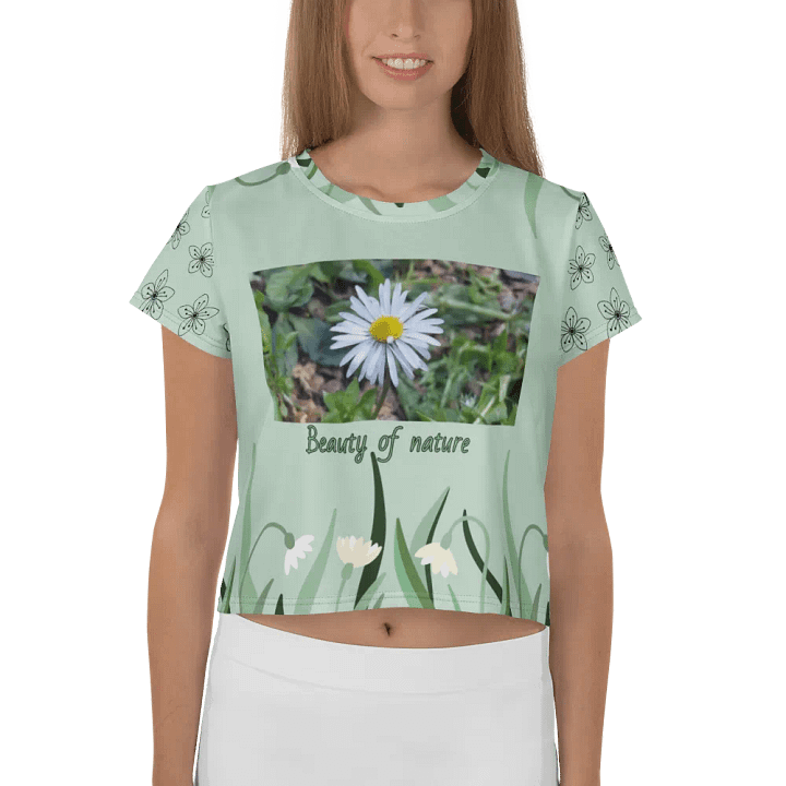 Beauty of nature - Crop Tee product image (1)