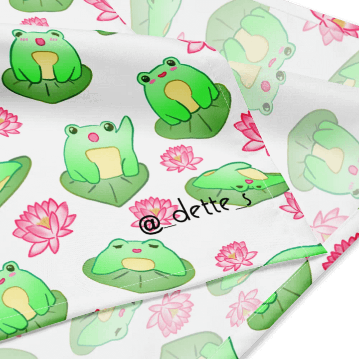 Kawaii Froggie Bandana product image (1)