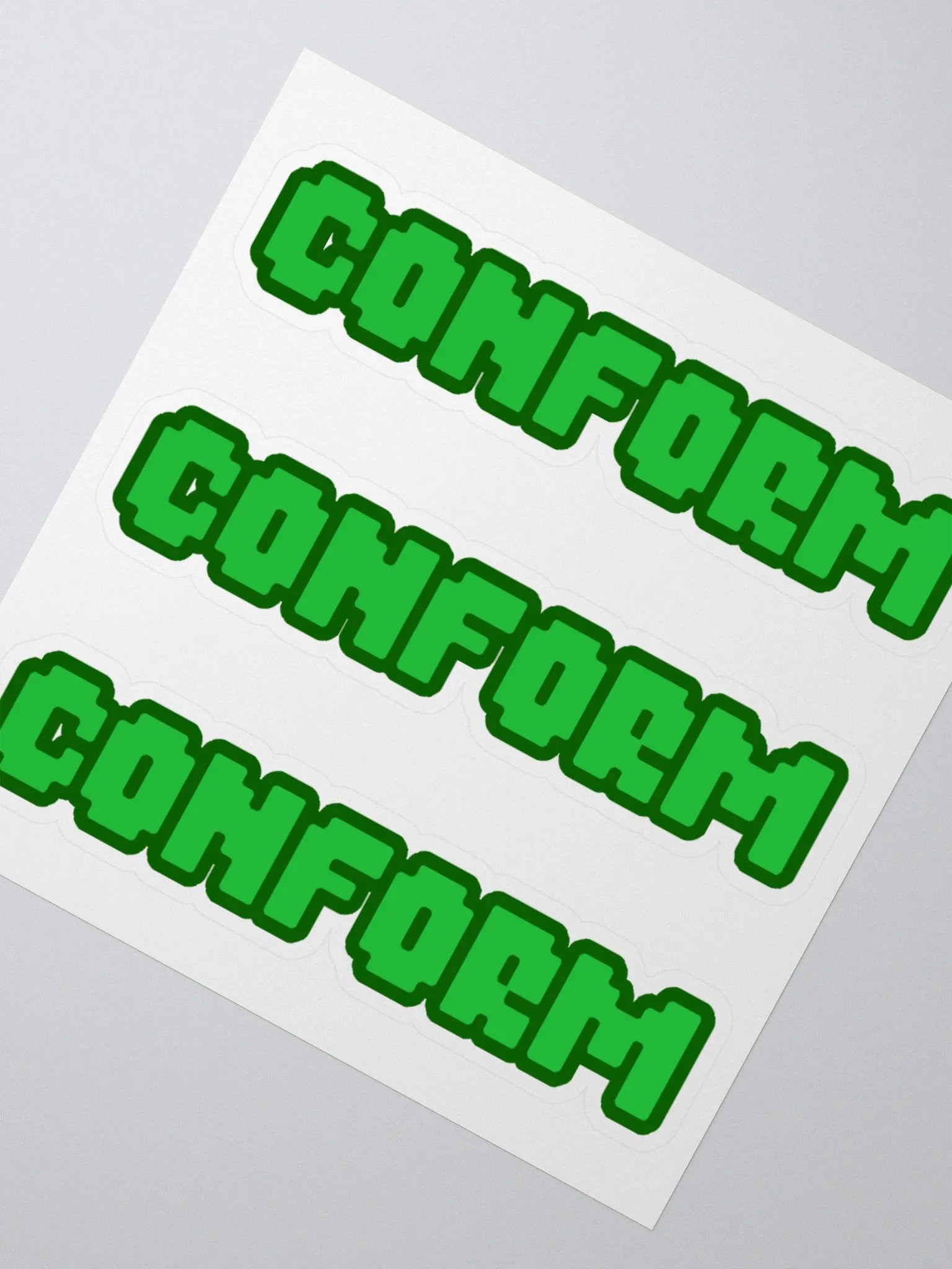 Conform Kiss Cut Sticker product image (4)