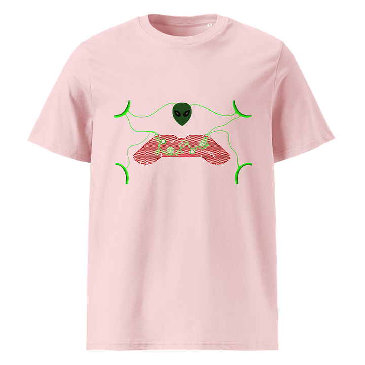 Galactic Gamer Organic T-Shirt product image (1)