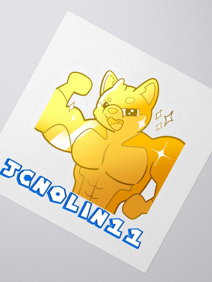 Gold Flex Sticker product image (2)