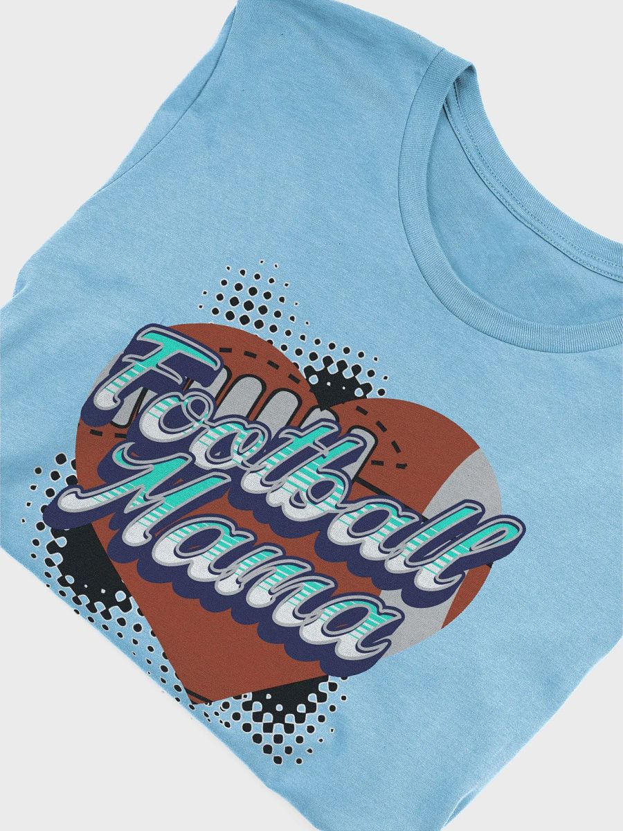 Mama Heart Football T-Shirt product image (33)