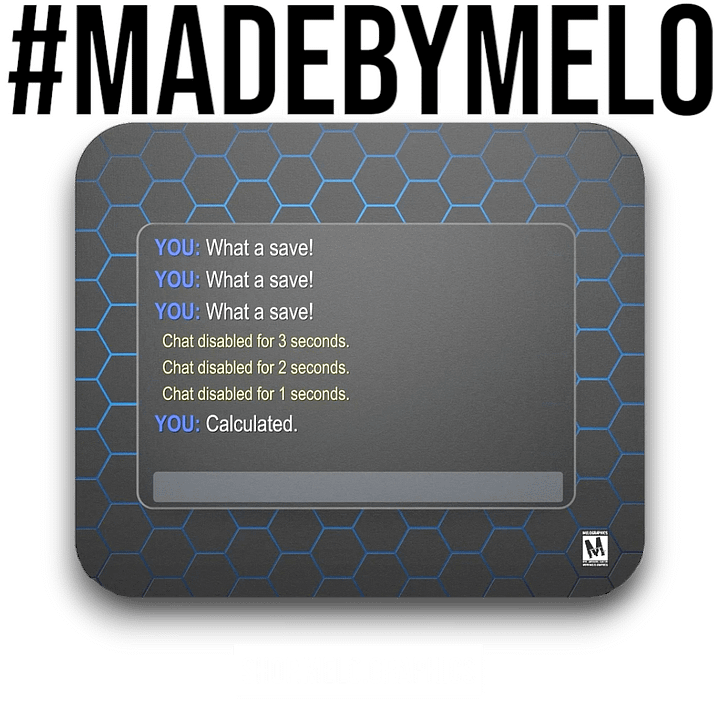 Carball Quick Chat Champ: What a Save - Mouse Pad | #MadeByMELO product image (1)