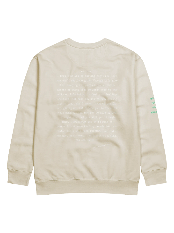 Hey Love Sweatshirt – Cozy Comfort with Encouraging Messages product image (14)