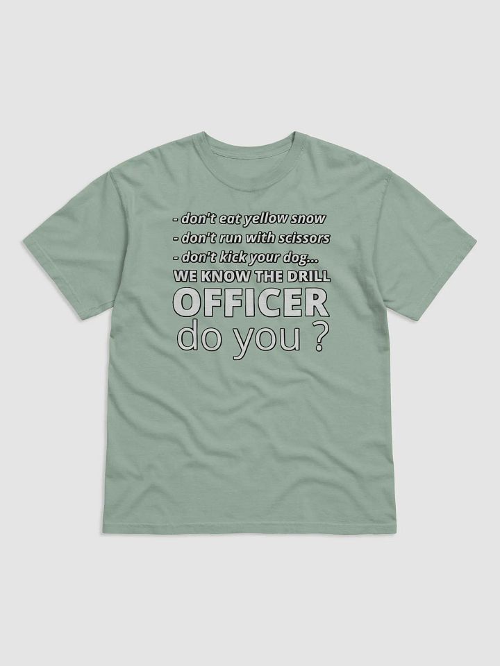 WE KNOW THE DRILL OFFICER, DO YOU? product image (5)